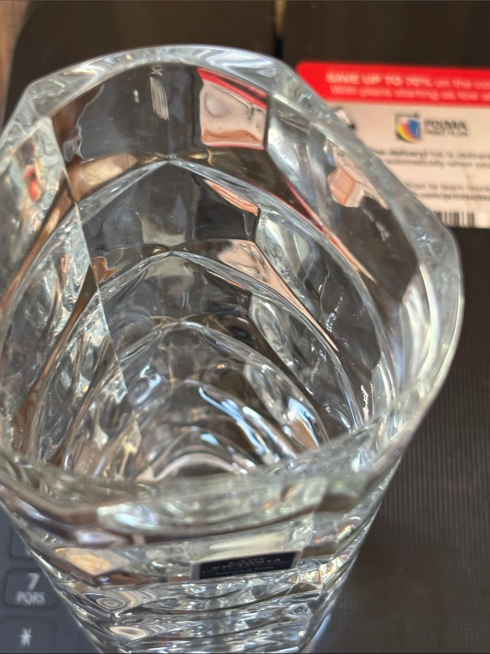 Lady Victoria Crystal Vase
